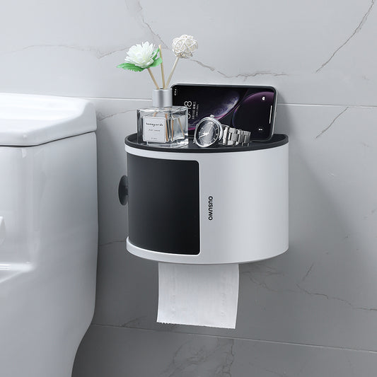 Wall-Mount Toilet Paper Holder