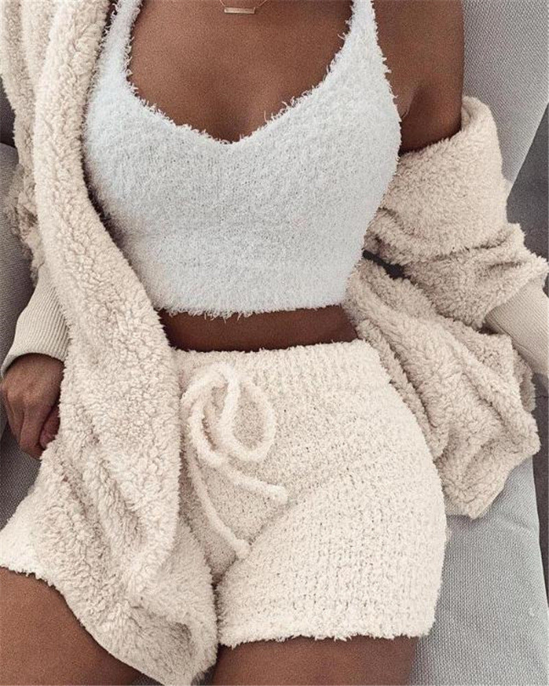 Women's 3-Piece Pajama Set