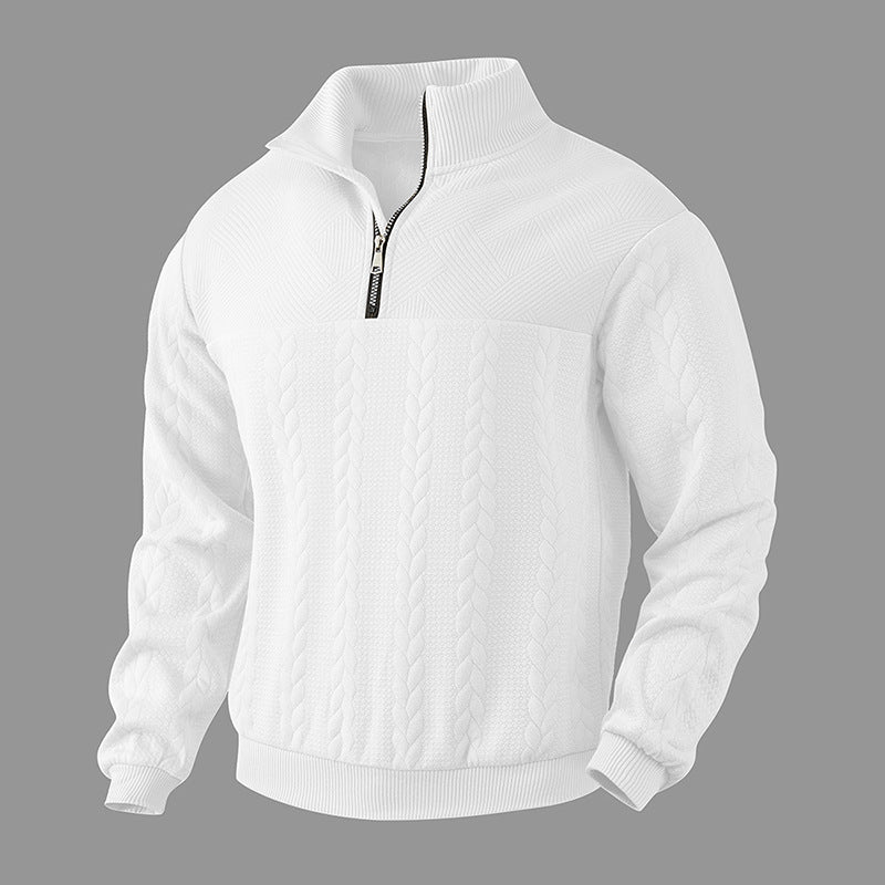 Men's Quarter-Zip Pullover Hoodie