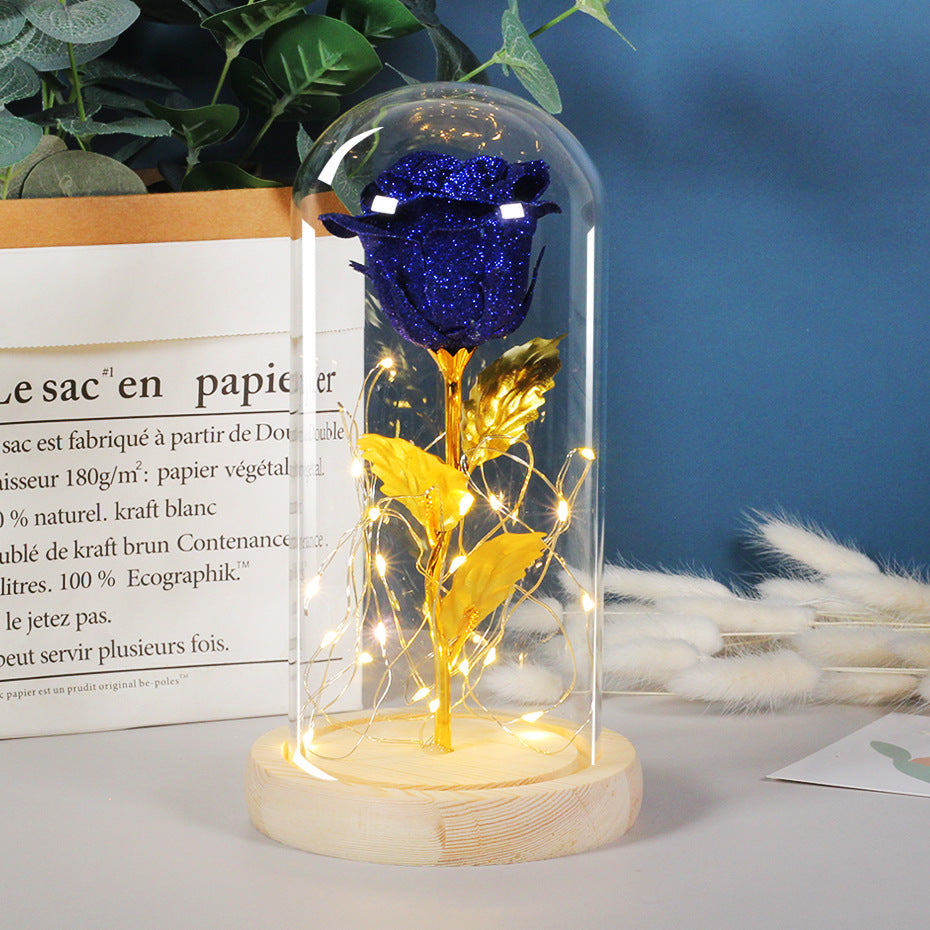Eternal Rose LED Glass Dome