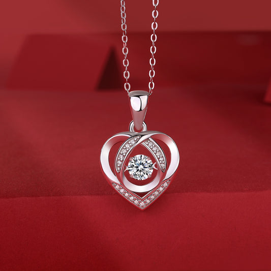 Diamond Pendant Necklace Set