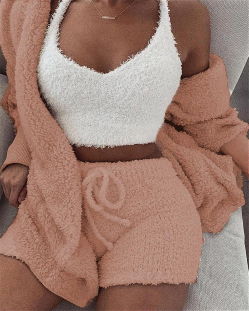 Women's 3-Piece Pajama Set