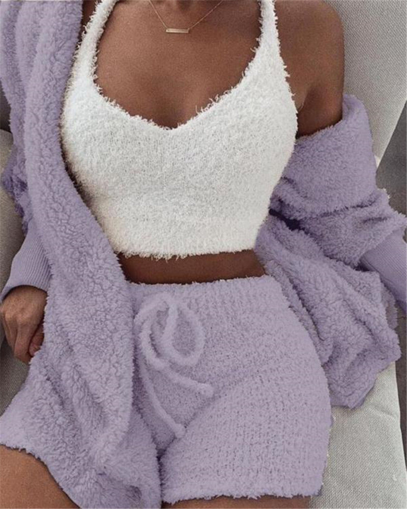 Women's 3-Piece Pajama Set