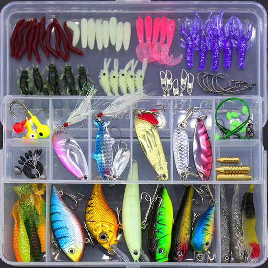 Sequin Soft Fishing Lure Set
