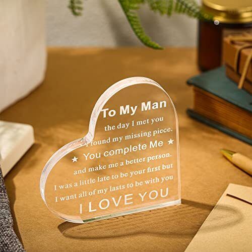 Acrylic Heart Decoration Gift