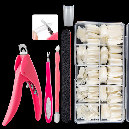 500-Pack Press-On French Nails