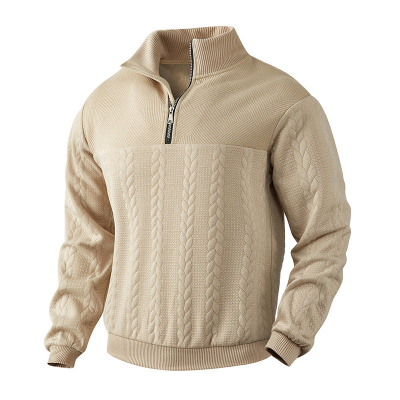 Men's Quarter-Zip Pullover Hoodie