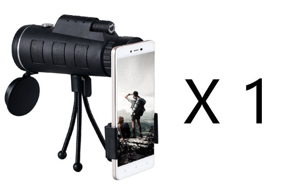 Monocular Telescope with Phone Clip