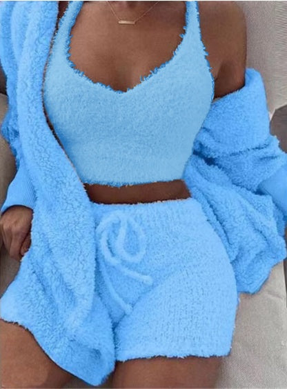 Women's 3-Piece Pajama Set