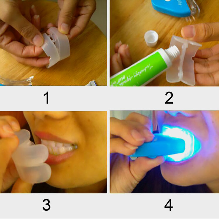 LED Teeth Whitening Gel Kit