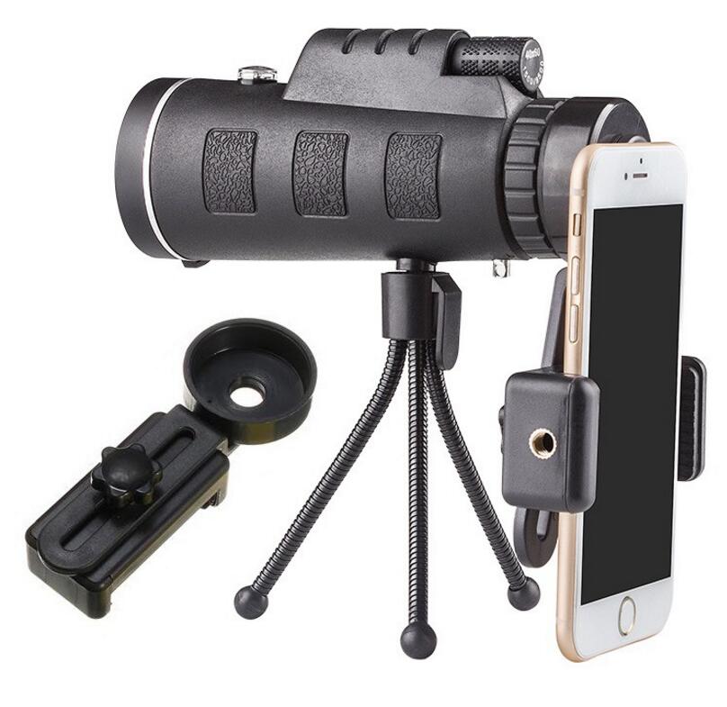 Monocular Telescope with Phone Clip