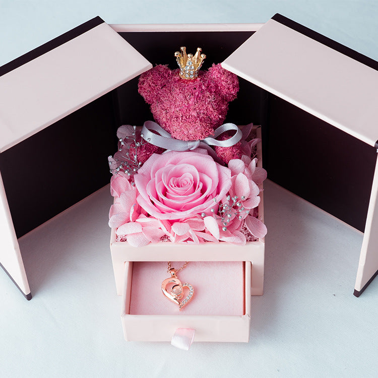 Eternal Rose Jewelry Box