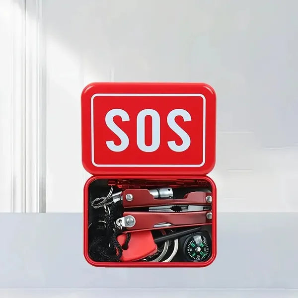 8-Piece Emergency Survival Kit