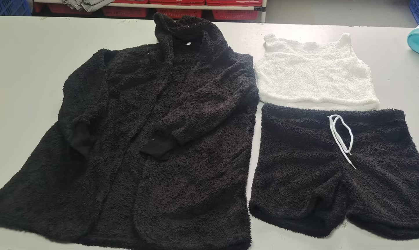 Women's 3-Piece Pajama Set
