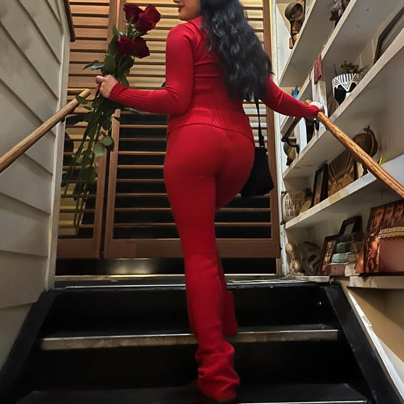 Women's Zip Hoodie & Pants Set