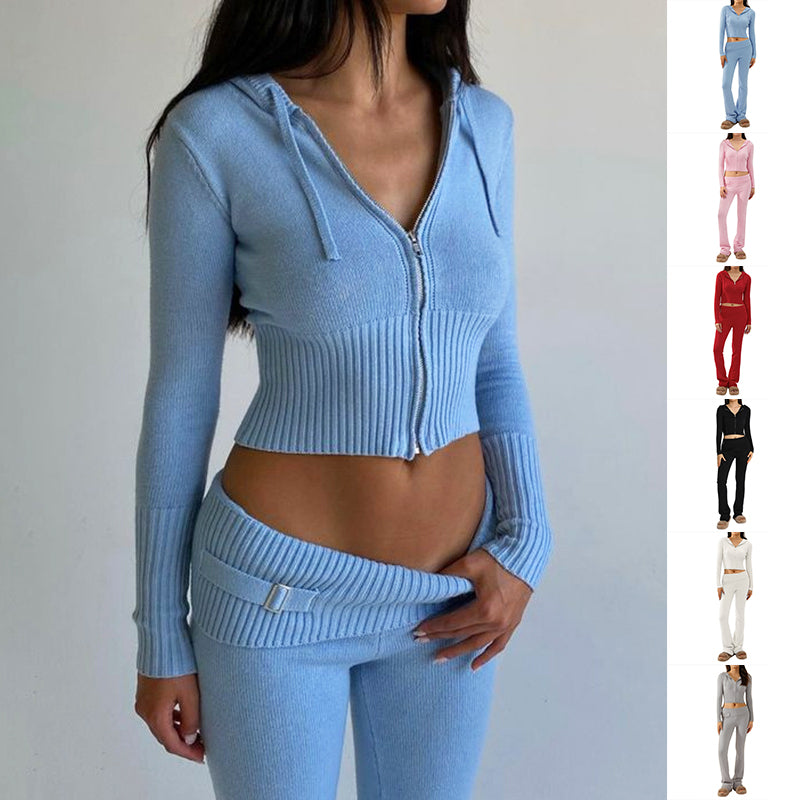 Women's Zip Hoodie & Pants Set