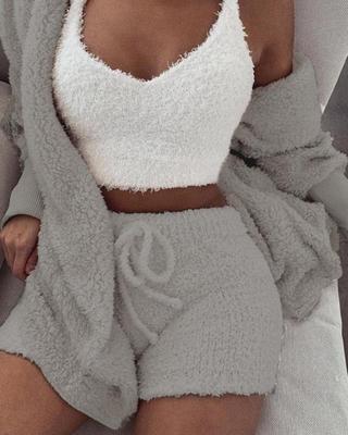 Women's 3-Piece Pajama Set