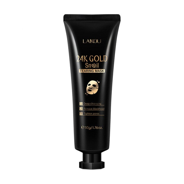 Gold Foil Snail Hydrating Face Mask