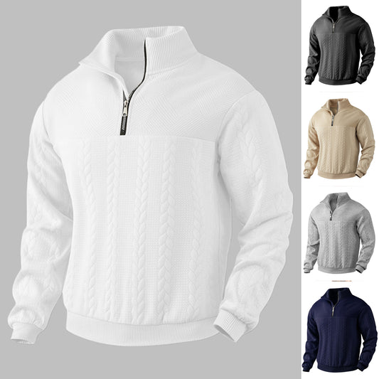 Men's Quarter-Zip Pullover Hoodie