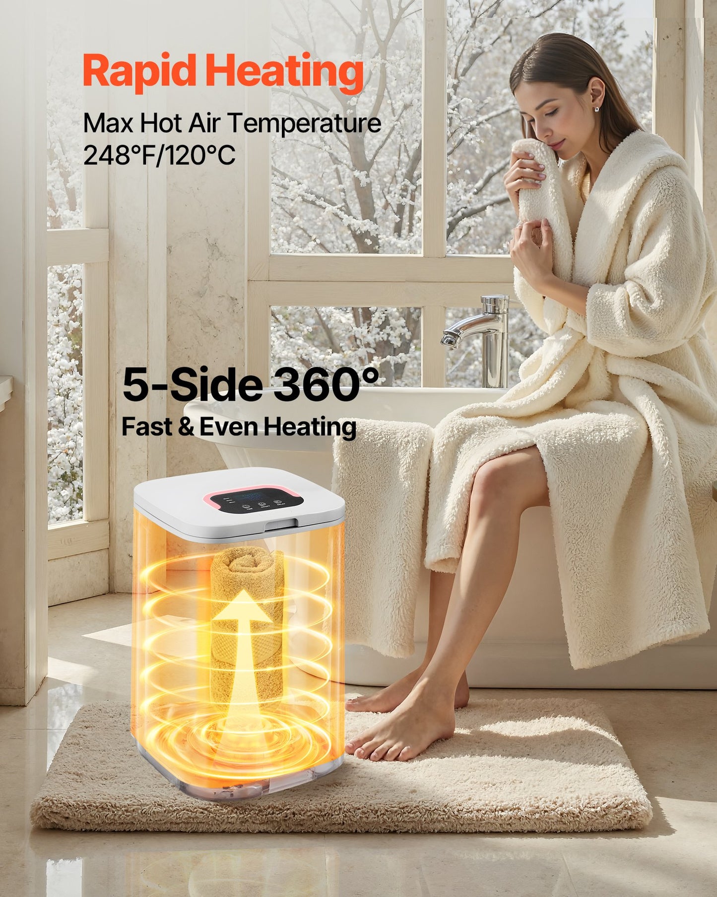 20L Towel Warmer with Timer