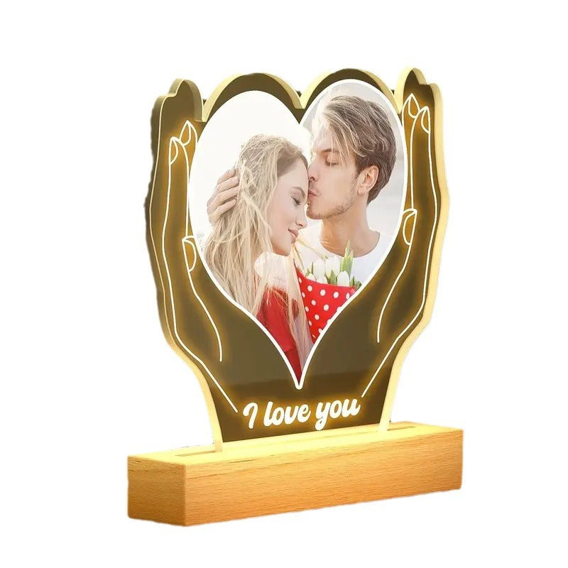 Personalized Acrylic Photo Night Light