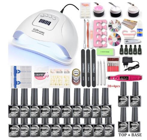 80W UV Nail Lamp Kit