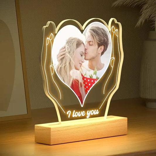 Personalized Acrylic Photo Night Light