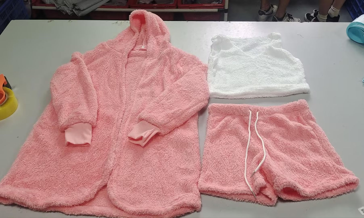 Women's 3-Piece Pajama Set