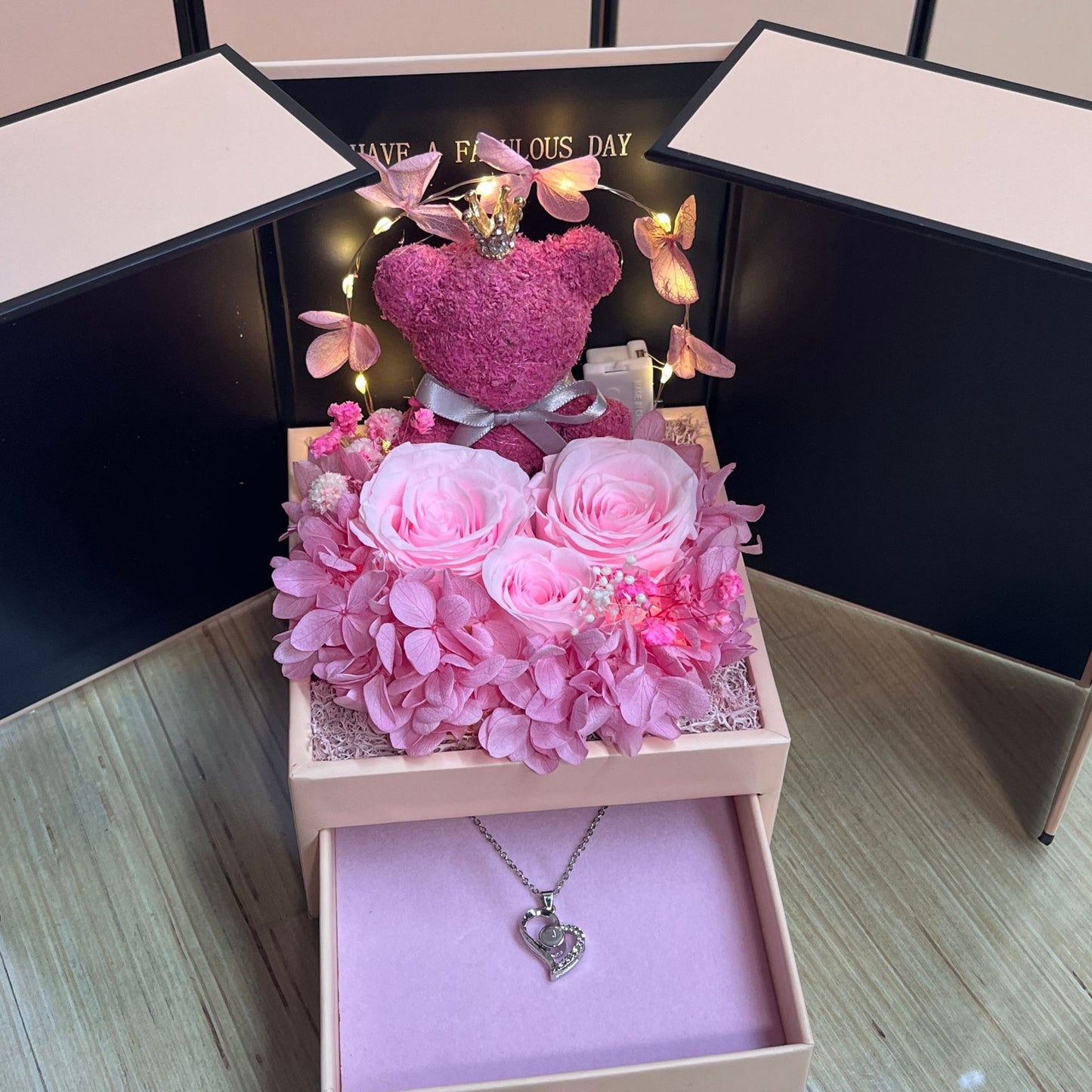 Eternal Rose Jewelry Box