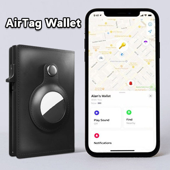 AirTag RFID Slim Wallet
