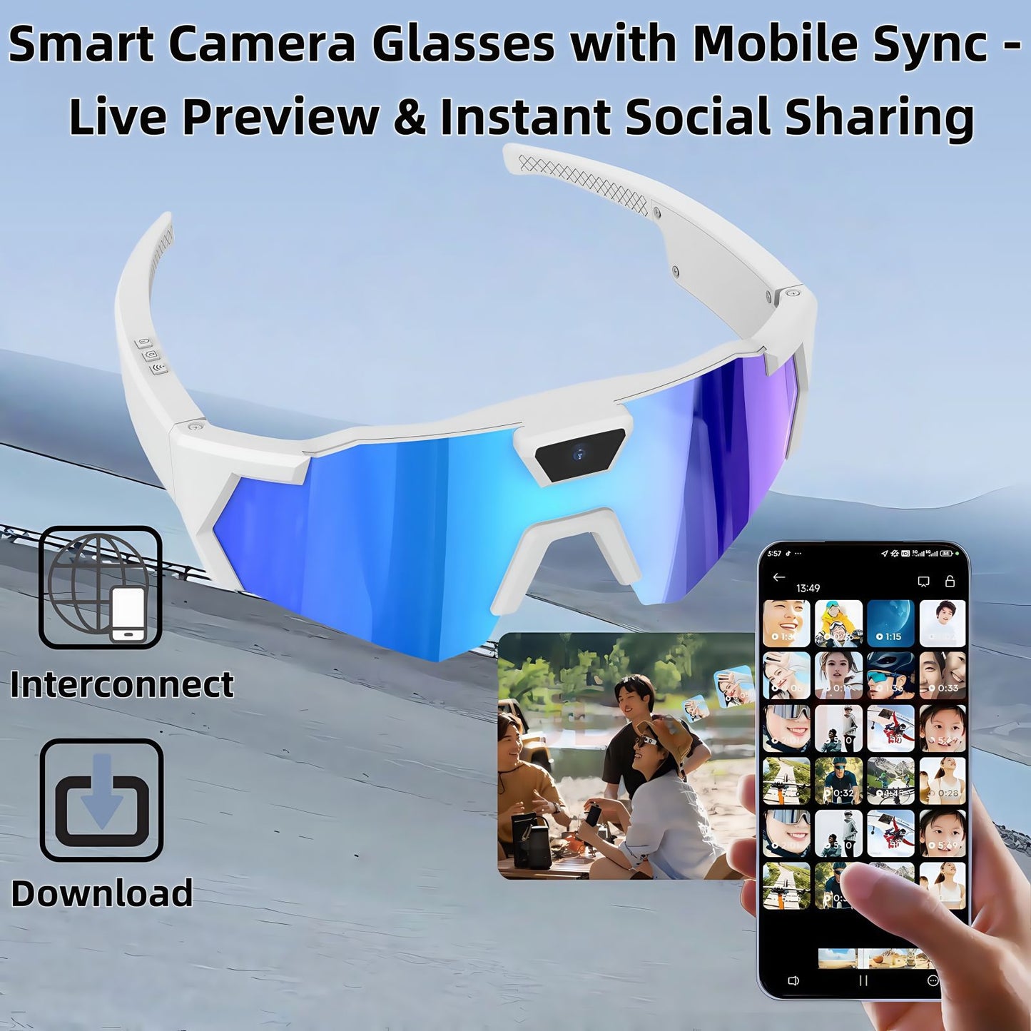Smart Outdoor Sport Sunglasses