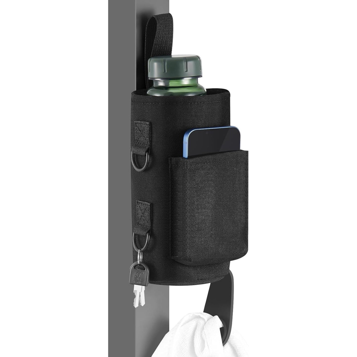 Magnetic Yoga Gym Water Bottle Bag