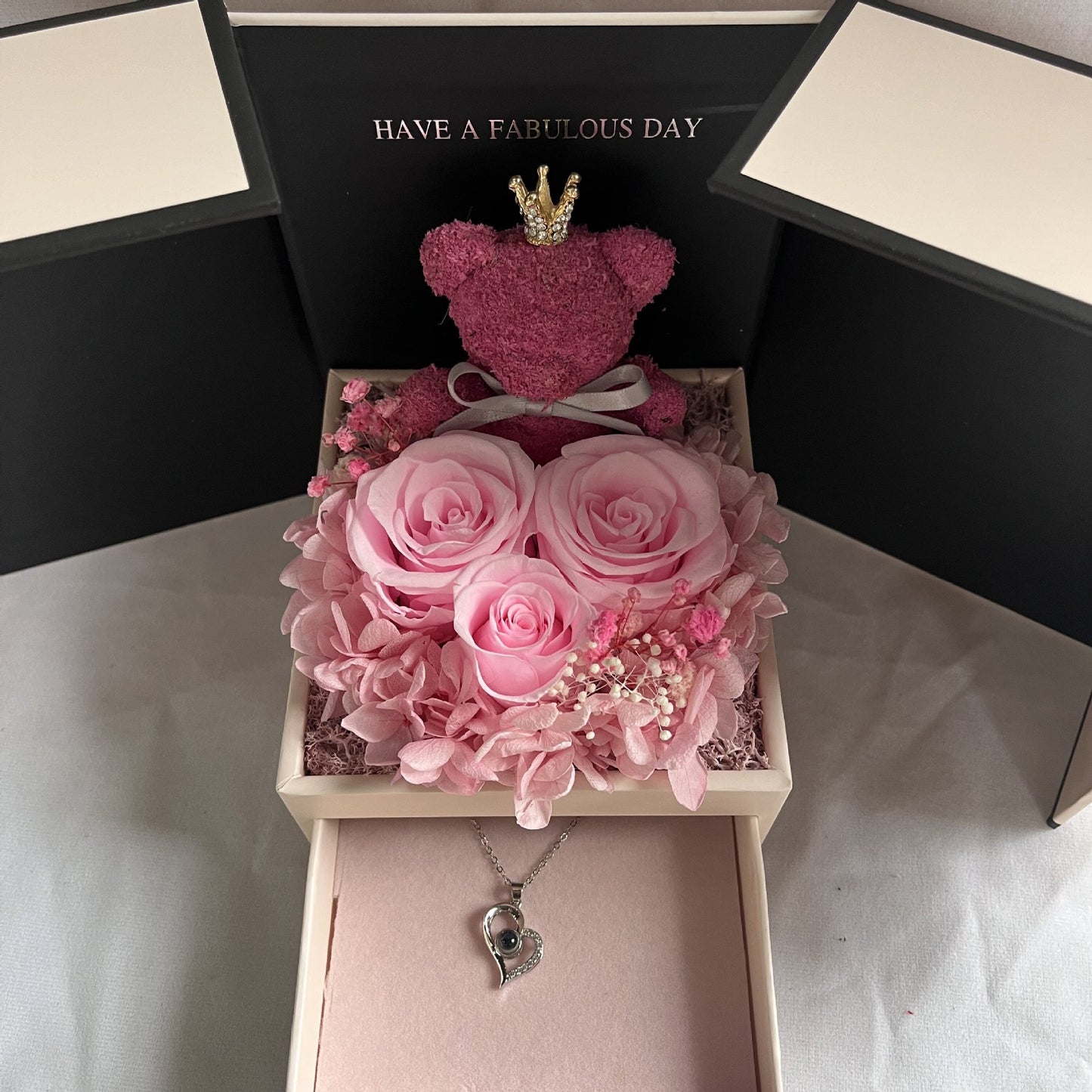 Eternal Rose Jewelry Box