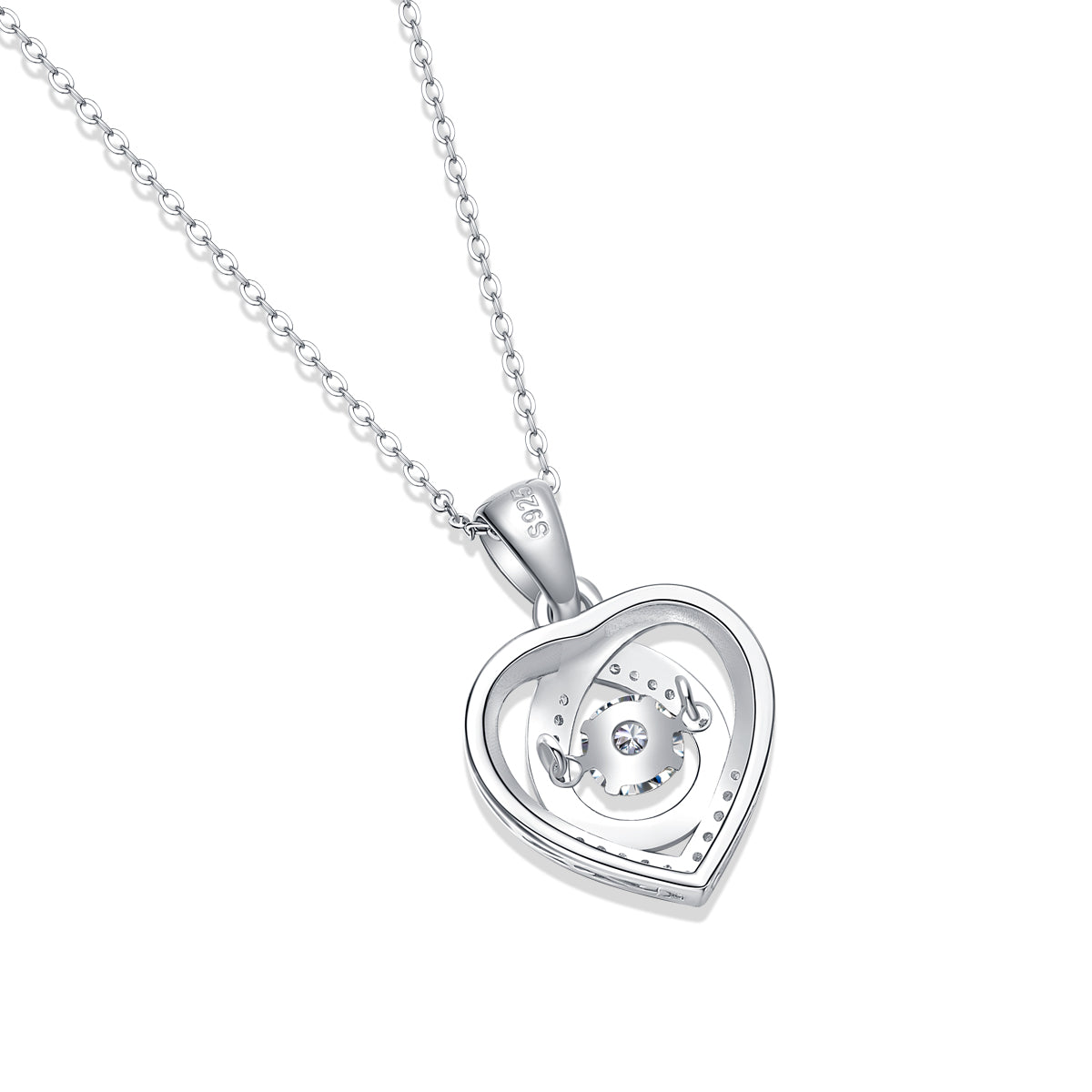 Diamond Pendant Necklace Set