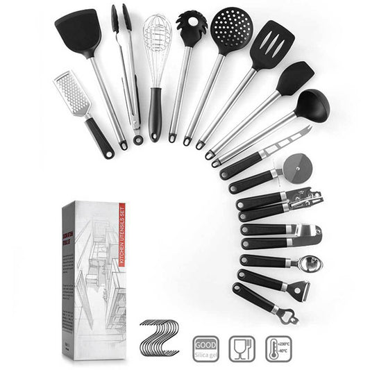 Silicone Cooking Spatula Set