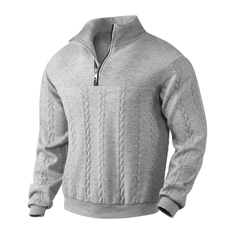 Men's Quarter-Zip Pullover Hoodie