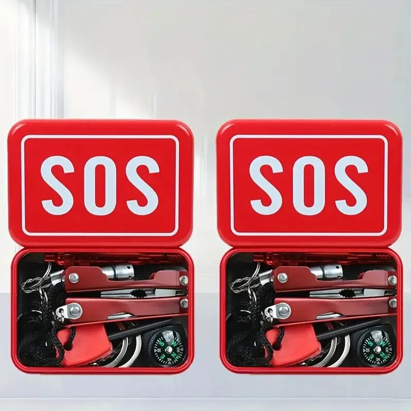 8-Piece Emergency Survival Kit