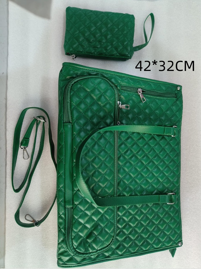 Insulated Quilted Lunch Tote Bag