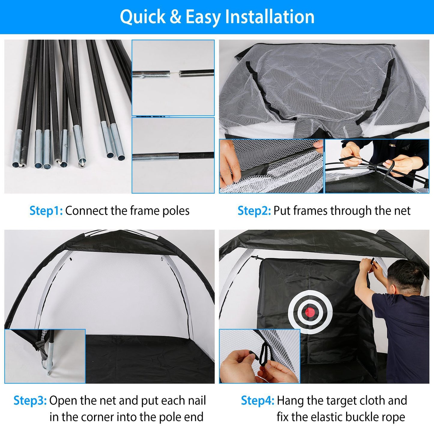 Golf Practice Driving Net
