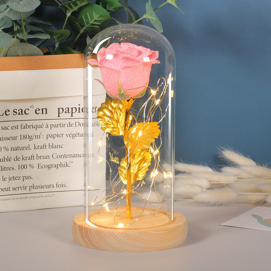 Eternal Rose LED Glass Dome