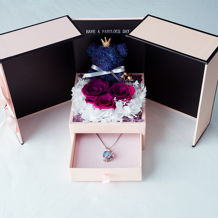 Eternal Rose Jewelry Box