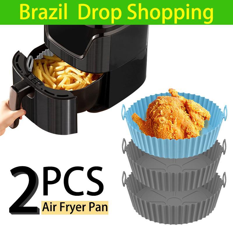 Air Fryer Basket & Baking Pan Set