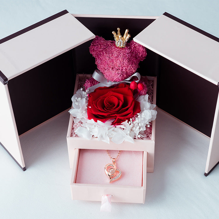 Eternal Rose Jewelry Box