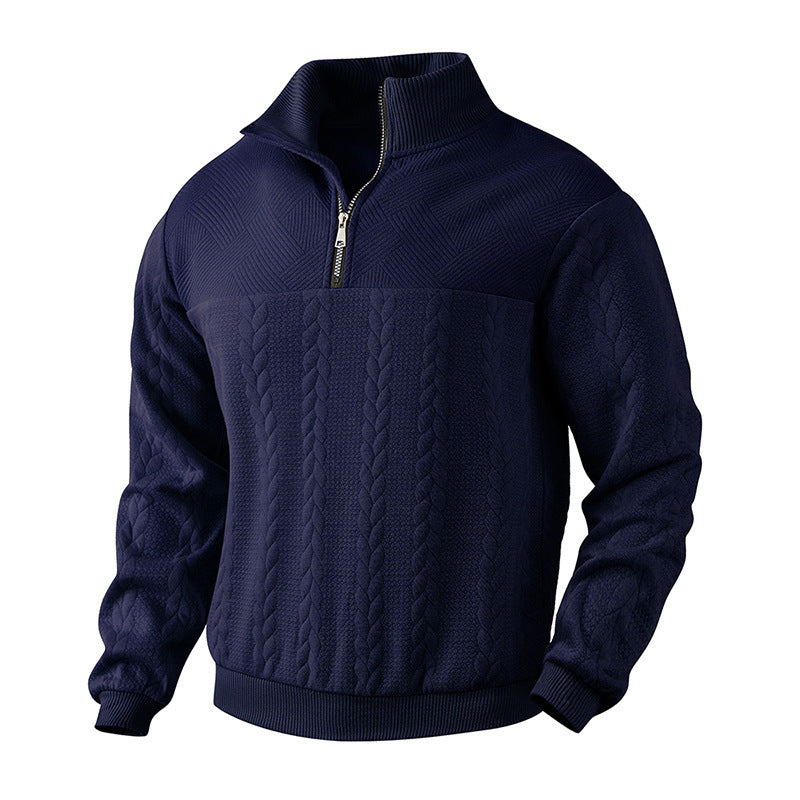 Men's Quarter-Zip Pullover Hoodie